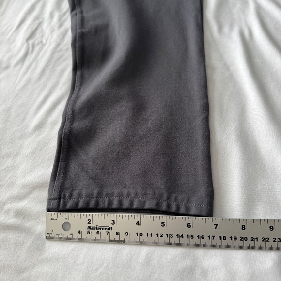 Tahari Elements Women's L Pull On Casual Dress Capri Pants Grey High-Rise Office - Picture 14 of 16